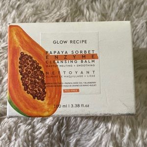 Glow Recipe. Papaya sorbet enzyme cleansing balm